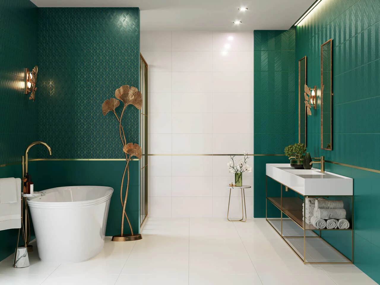 Плитка стінова Green RECT MAT 300x600 Ceramika Color Плитка стінова Green RECT MAT 300x600 Ceramika Color