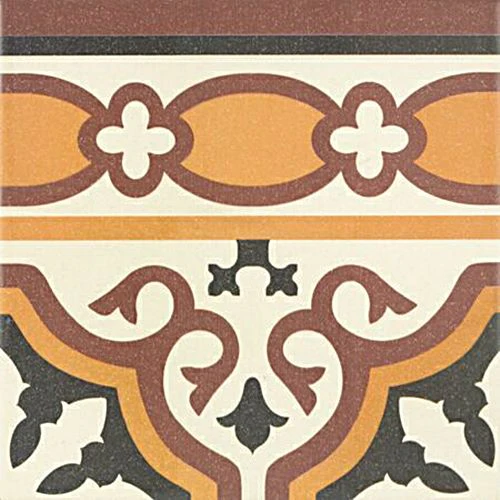 Плитка керамогранитная Victorian Gotic Cenefa 200x200x9 Mainzu
