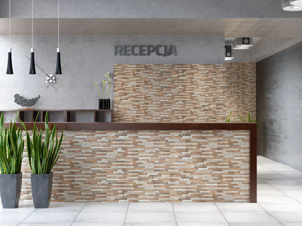 Плитка фасадна Kallio Sand 150x450x9 Cerrad Плитка фасадна Kallio Sand 150x450x9 Cerrad