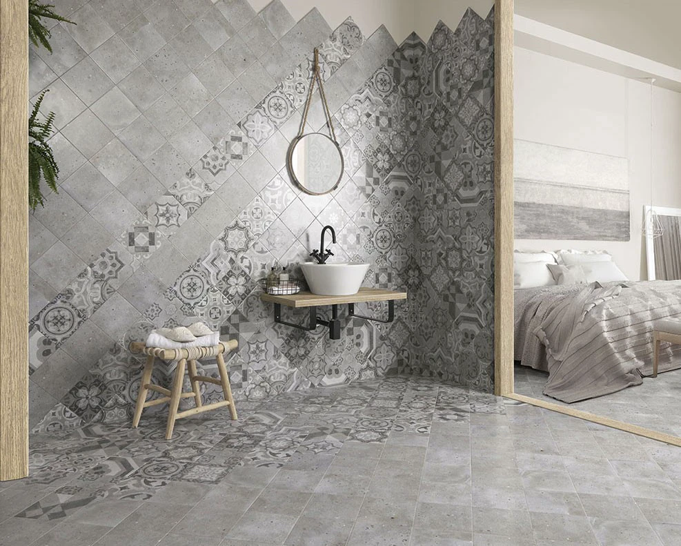 Плитка керамогранітна Colombina Grey 200x200x9 Mainzu Плитка керамогранітна Colombina Grey 200x200x9 Mainzu