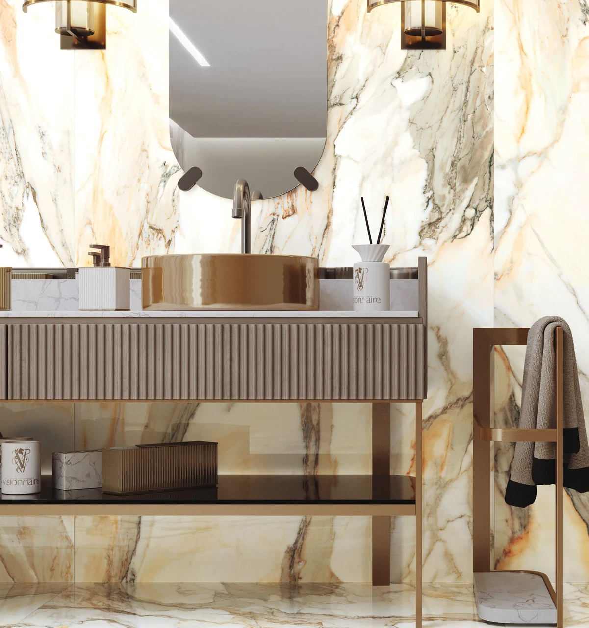 Плитка керамогранитная Calacatta Gold POL 1197x1197x8 Cerrad Плитка керамогранитная Calacatta Gold POL 1197x1197x8 Cerrad
