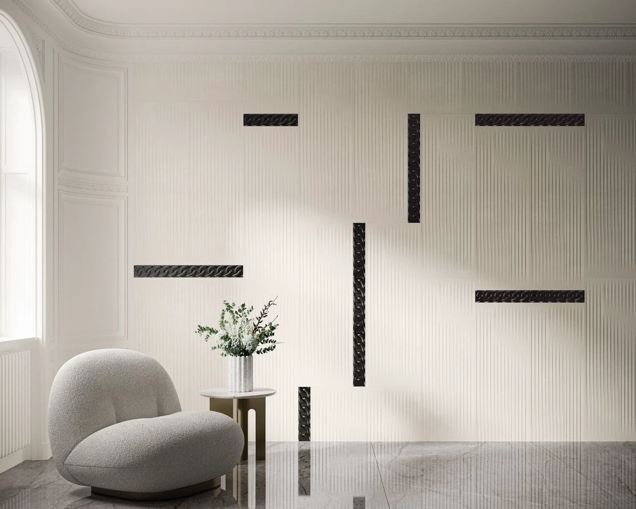 Плитка стеновая Cold Princess Grey RECT STR 398x1198x11 Paradyz Плитка стеновая Cold Princess Grey RECT STR 398x1198x11 Paradyz
