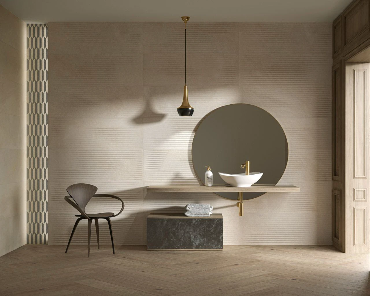 Плитка стеновая Mystic Shadows Beige RECT 398x1198x11 Paradyz Плитка стеновая Mystic Shadows Beige RECT 398x1198x11 Paradyz