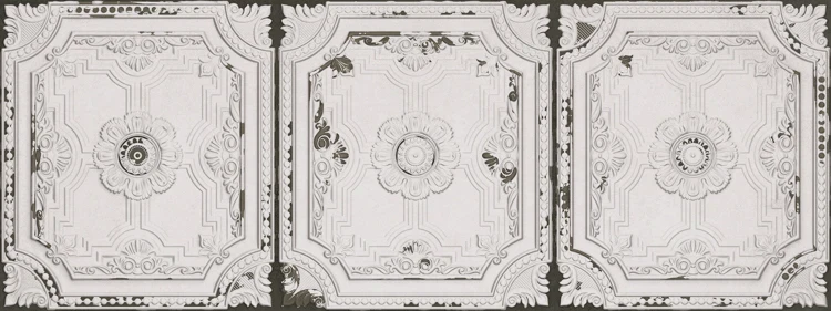 Плитка стінова Victorian White Nova декор 446,3x1193 Aparici