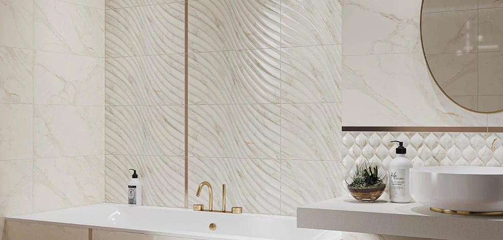 Плитка стінова Bliss Gold STR 300x600x9 Paradyz Плитка стінова Bliss Gold STR 300x600x9 Paradyz