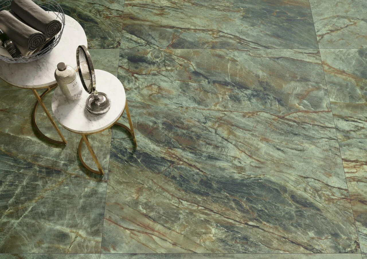 Плитка керамогранітна Brazilian Quartzite Green RECT 1197x1197x8 Cerrad Плитка керамогранітна Brazilian Quartzite Green RECT 1197x1197x8 Cerrad