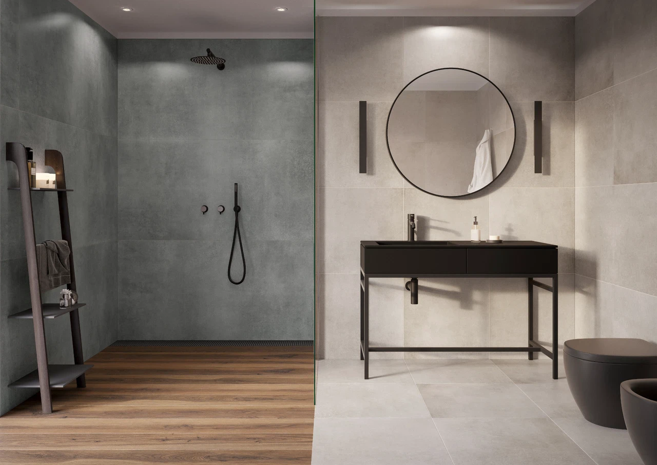 Плитка керамогранітна Concrete Beige RECT 597x597x8 Cerrad Плитка керамогранітна Concrete Beige RECT 597x597x8 Cerrad
