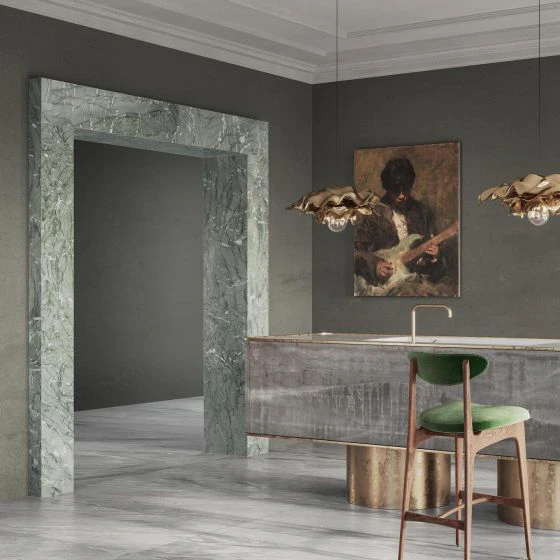 Плитка керамогранітна R8SA Incanto Verde Antigua 600x1200 Ragno Плитка керамогранітна R8SA Incanto Verde Antigua 600x1200 Ragno