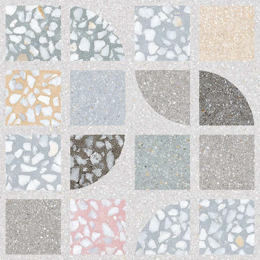 Плитка керамогранітна Farnese Quirinale-R Multicolor RECT 293x293x8,2 Vives