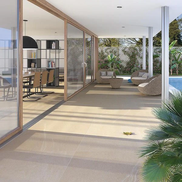 Плитка керамогранітна Seine-R Crema 1200x1200x11 Vives Плитка керамогранітна Seine-R Crema 1200x1200x11 Vives