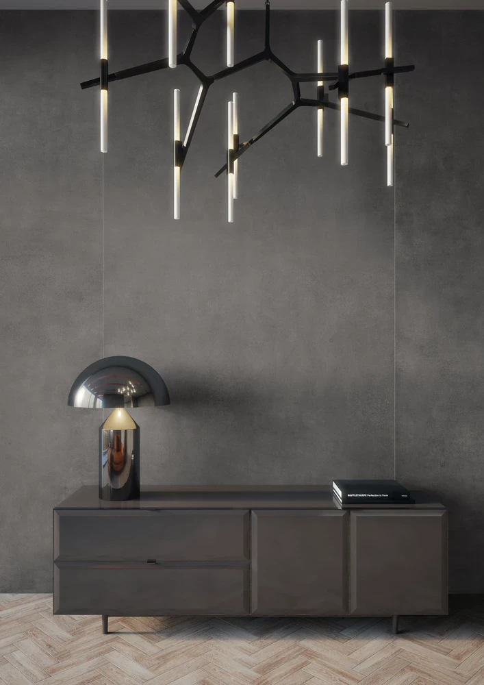 Плитка керамогранітна Concrete Anthracite 597x1197x8 Cerrad Плитка керамогранітна Concrete Anthracite 597x1197x8 Cerrad