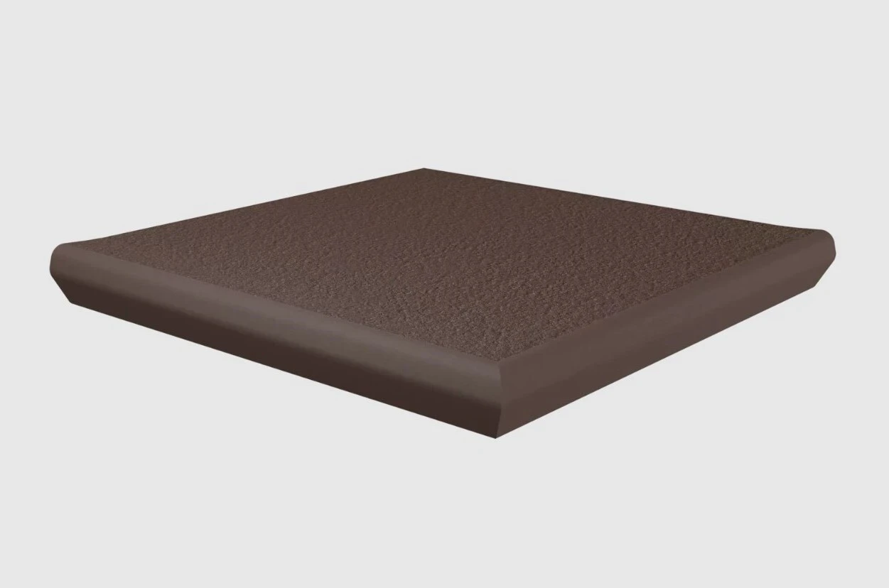 Сходинка з капіносом кутова Sundown Marrone 330x330x11 Paradyz