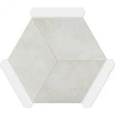 Плитка керамогранітна Rockville White 220x250 Monopole