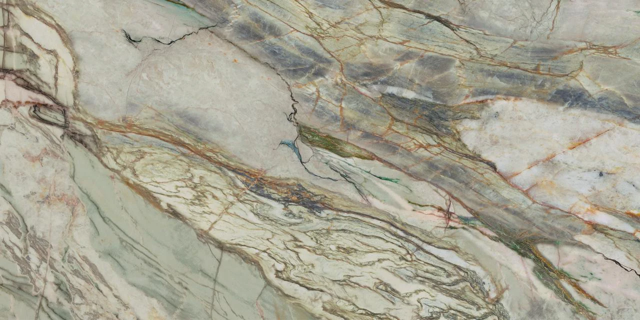 Плитка керамогранітна Abstract Green SZKL RECT POL 598x1198 Paradyz