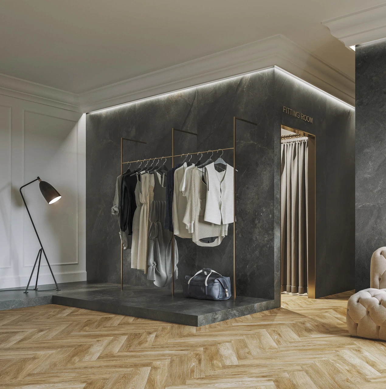 Плитка керамогранітна Masterstone Graphite POL 1197x2797x6 Cerrad Плитка керамогранітна Masterstone Graphite POL 1197x2797x6 Cerrad