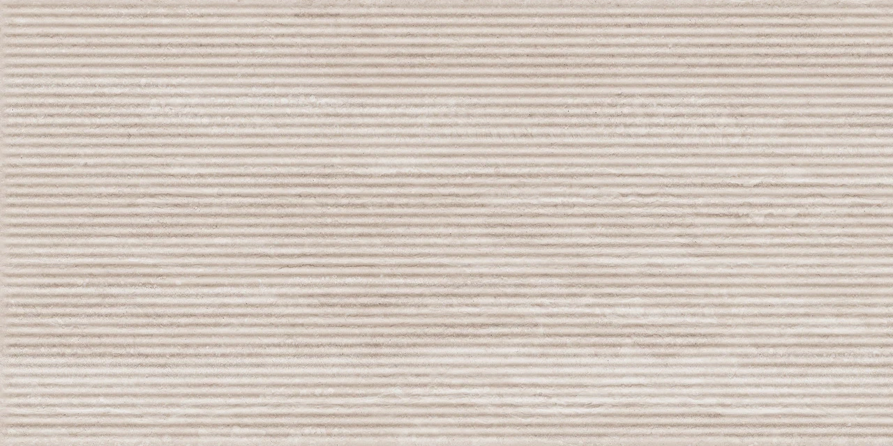 Плитка керамогранітна RCAW Travertino Strut Canneto 3D Vein Bianco 600x1200 Ragno