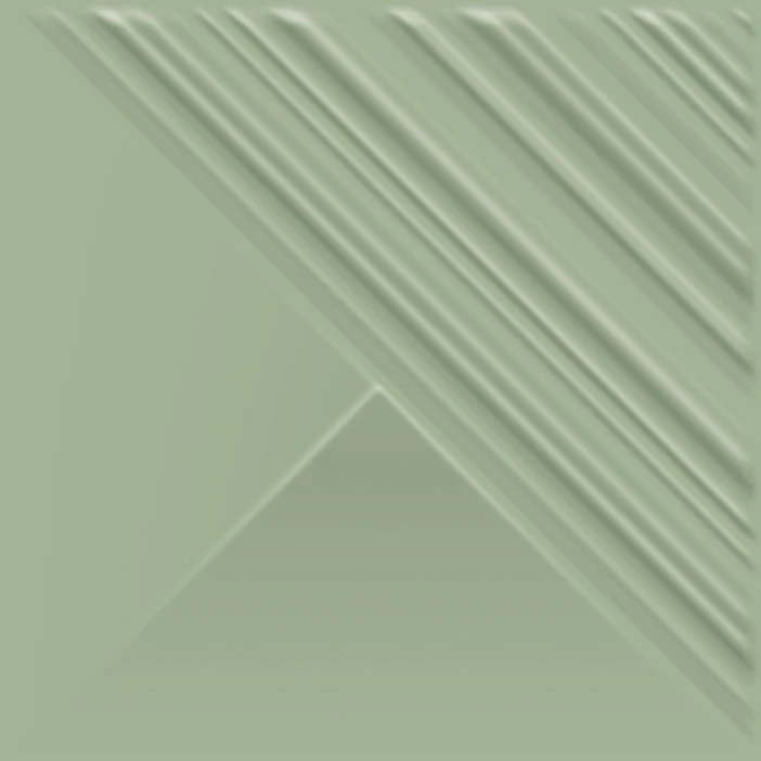 Плитка стеновая Feelings Green STR 198x198x8 Paradyz
