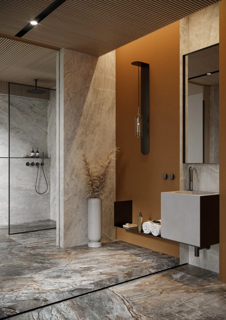 Плитка керамогранітна Brazilian Quartzite Black RECT 1197x1197x8 Cerrad Плитка керамогранітна Brazilian Quartzite Black RECT 1197x1197x8 Cerrad