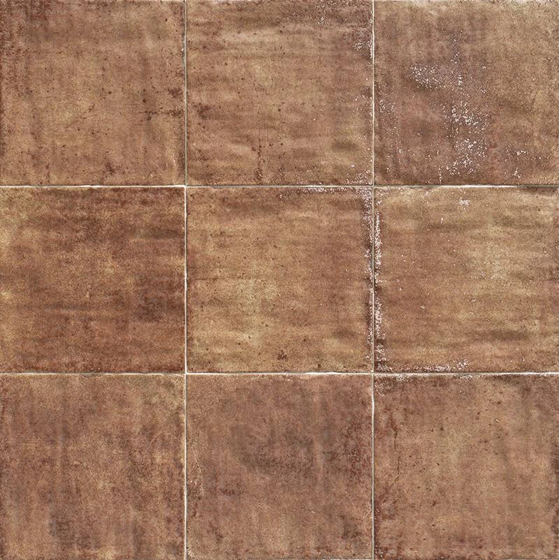 Плитка керамогранитная Tuscania Brown 200x200x9 Mainzu