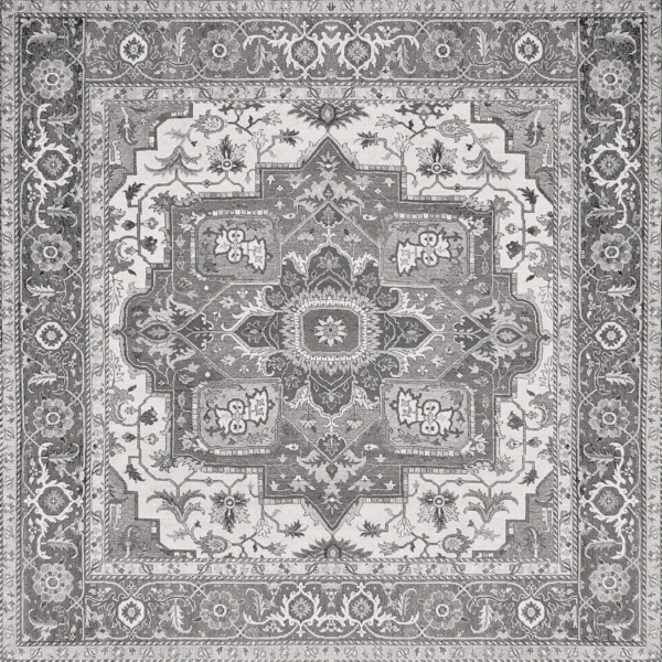 Плитка керамогранітна Kilim Black Natural 595,5x595,5x9 Aparici