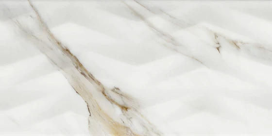 Плитка стінова Calacatta Oro Axis RECT 300x600 Ceramika Color