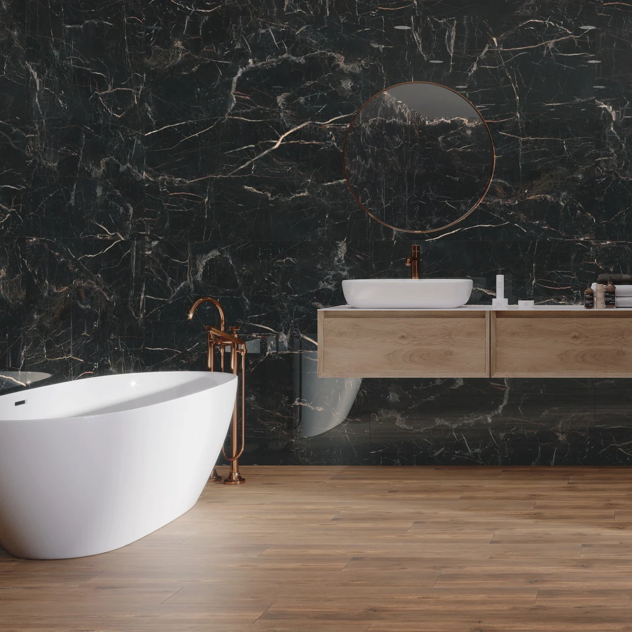 Плитка керамогранітна Marquina Gold POL 597x597x8 Cerrad Плитка керамогранітна Marquina Gold POL 597x597x8 Cerrad