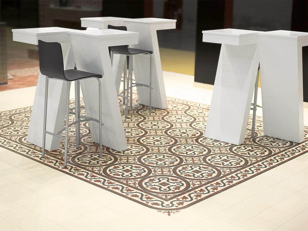 Плитка керамогранитная Victorian Blanco 200x200x9 Mainzu Плитка керамогранитная Victorian Blanco 200x200x9 Mainzu