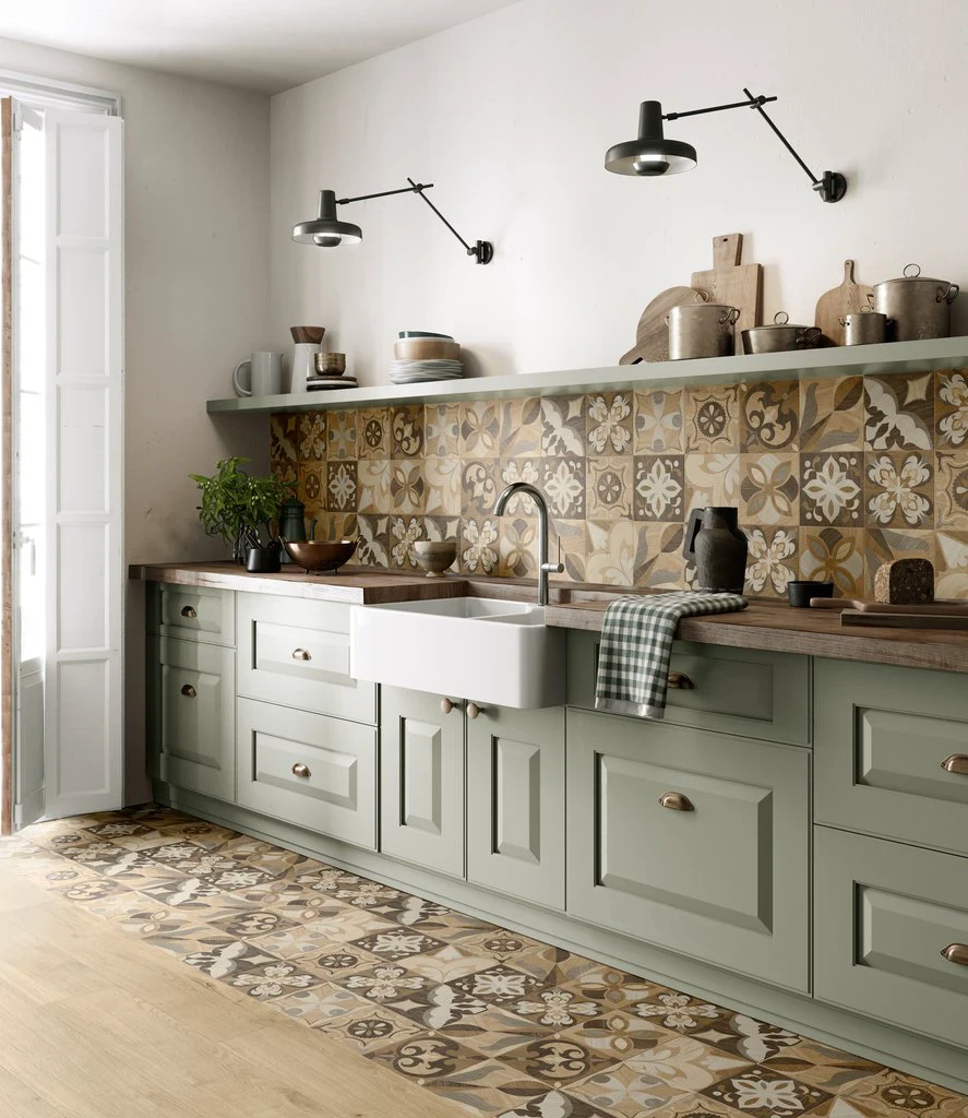 Плитка керамогранитная CSAICLMX20 Intarsi Classic Mix 200x200x10 Sant'agostino Плитка керамогранитная CSAICLMX20 Intarsi Classic Mix 200x200x10 Sant'agostino