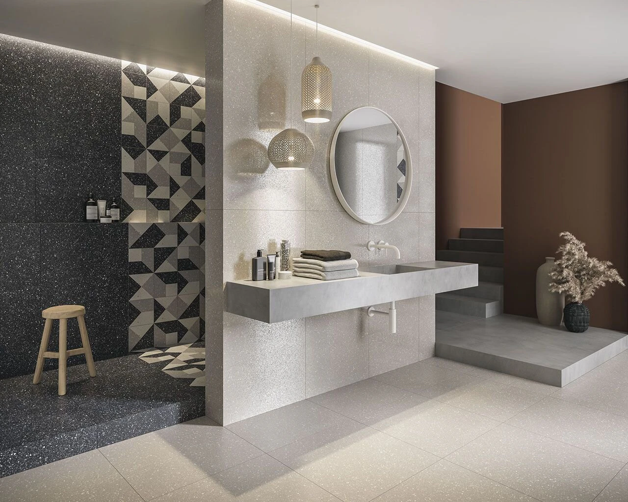 Плитка керамогранитная Macroside Bianco RECT LAP 598x598x9 Paradyz Плитка керамогранитная Macroside Bianco RECT LAP 598x598x9 Paradyz