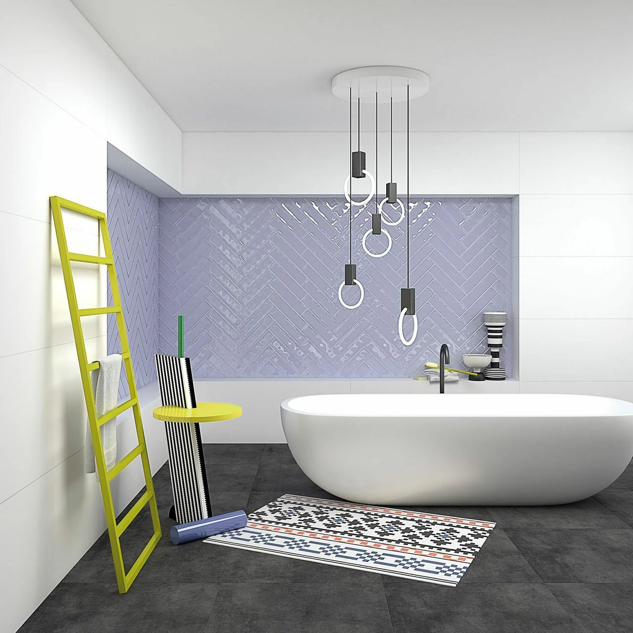 Плитка стінова Hanami Nube 75x335x9,1 Vives Плитка стінова Hanami Nube 75x335x9,1 Vives