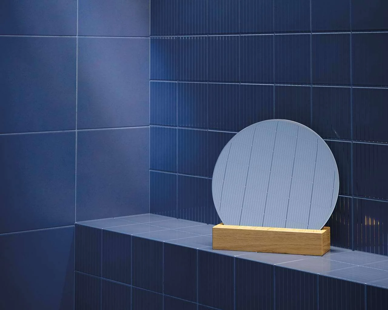 Плитка стінова Neve Creative Dark Blue MAT 198x198x6,5 Paradyz Плитка стінова Neve Creative Dark Blue MAT 198x198x6,5 Paradyz