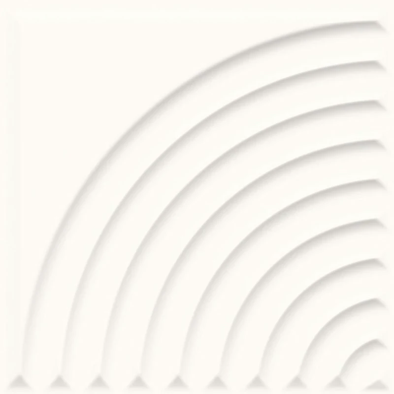 Плитка стінова Neve Creative Bianco B STR 198x198x11,5 Paradyz