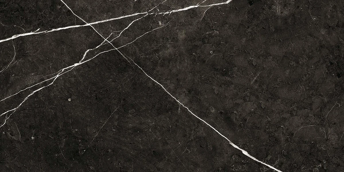Плитка керамогранитная Thalassa Neso-R Negro RECT 293x593x10 Arcana