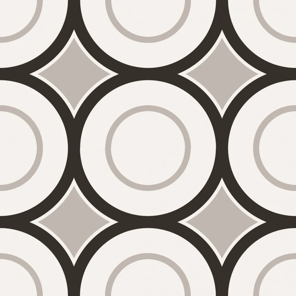Плитка керамогранитная CSAPBW0520 Patchwork B&W 05 200x200x10 Sant'agostino