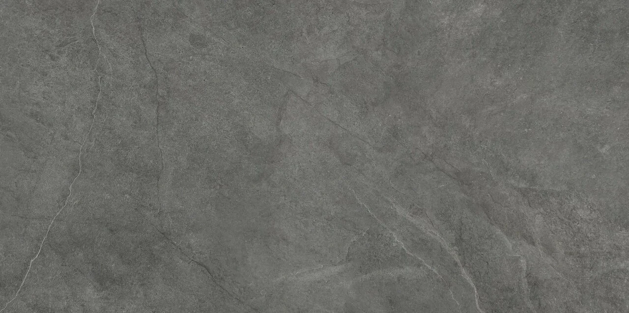 Плитка керамогранітна Pizarra Dark Grey RECT 600x1200x10 Stargres