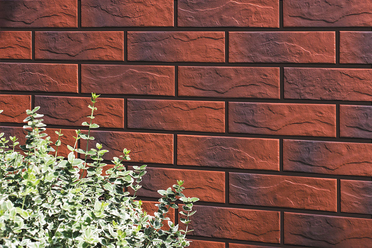 Плитка фасадная с оттенком Burgund RUST 65x245x6,5 Cerrad Плитка фасадная с оттенком Burgund RUST 65x245x6,5 Cerrad