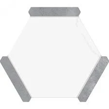 Плитка керамогранітна Toronto Silver 220x250 Monopole