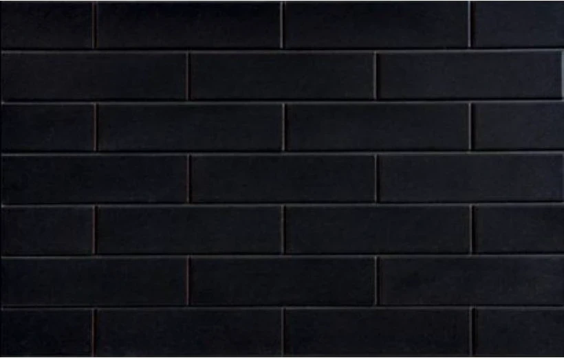 Плитка фасадная глазированная Nero 65x245x6,5 Cerrad