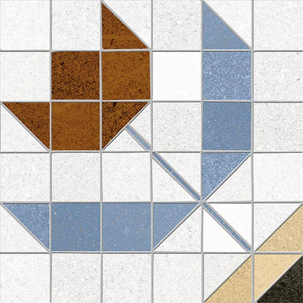 Плитка керамогранітна Seine Sedar-R Azul RECT 200x200x8 Vives