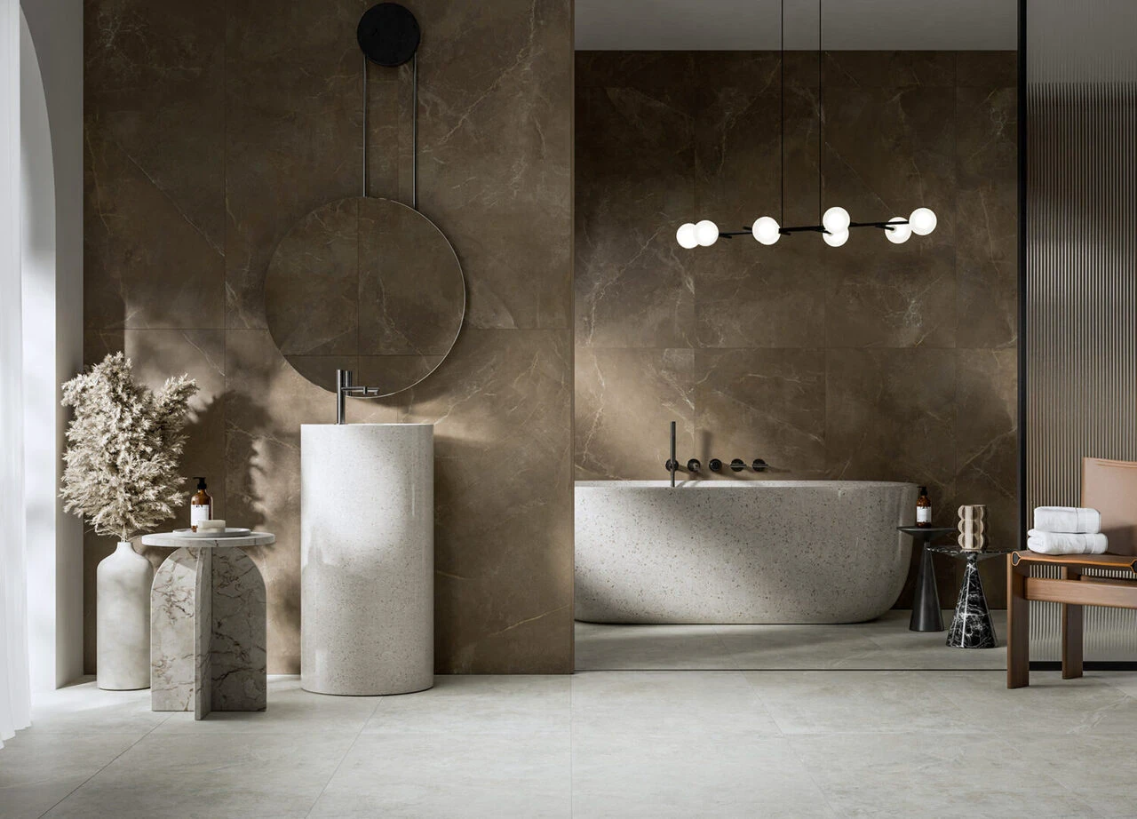 Плитка керамогранітна Softstone Brown RECT 1197x1197x8 Cerrad Плитка керамогранітна Softstone Brown RECT 1197x1197x8 Cerrad