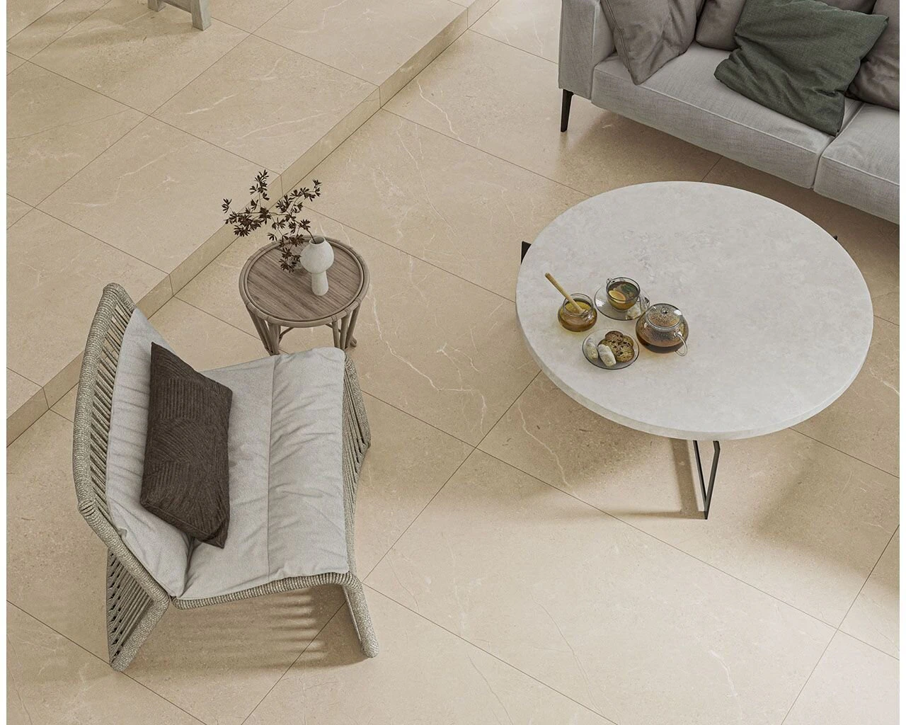 Плитка керамогранитная Sunnydust Light Beige RECT 598x1198x8 Paradyz Плитка керамогранитная Sunnydust Light Beige RECT 598x1198x8 Paradyz