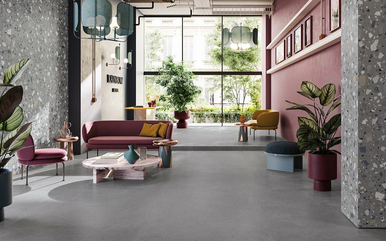 Плитка керамогранітна CSADMIGR60 De-Micro Grey 600x600x10 Sant'agostino Плитка керамогранітна CSADMIGR60 De-Micro Grey 600x600x10 Sant'agostino