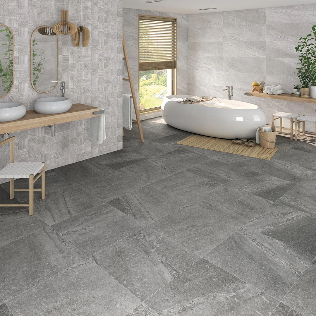 Плитка стінова RHO-R Gris RECT 320x990x8,8 Vives Плитка стінова RHO-R Gris RECT 320x990x8,8 Vives