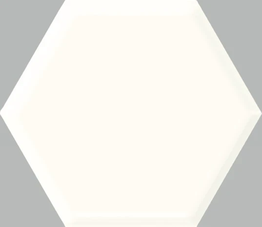 Декор Uniwersalny Heksagon White STR 171x198x9 Paradyz
