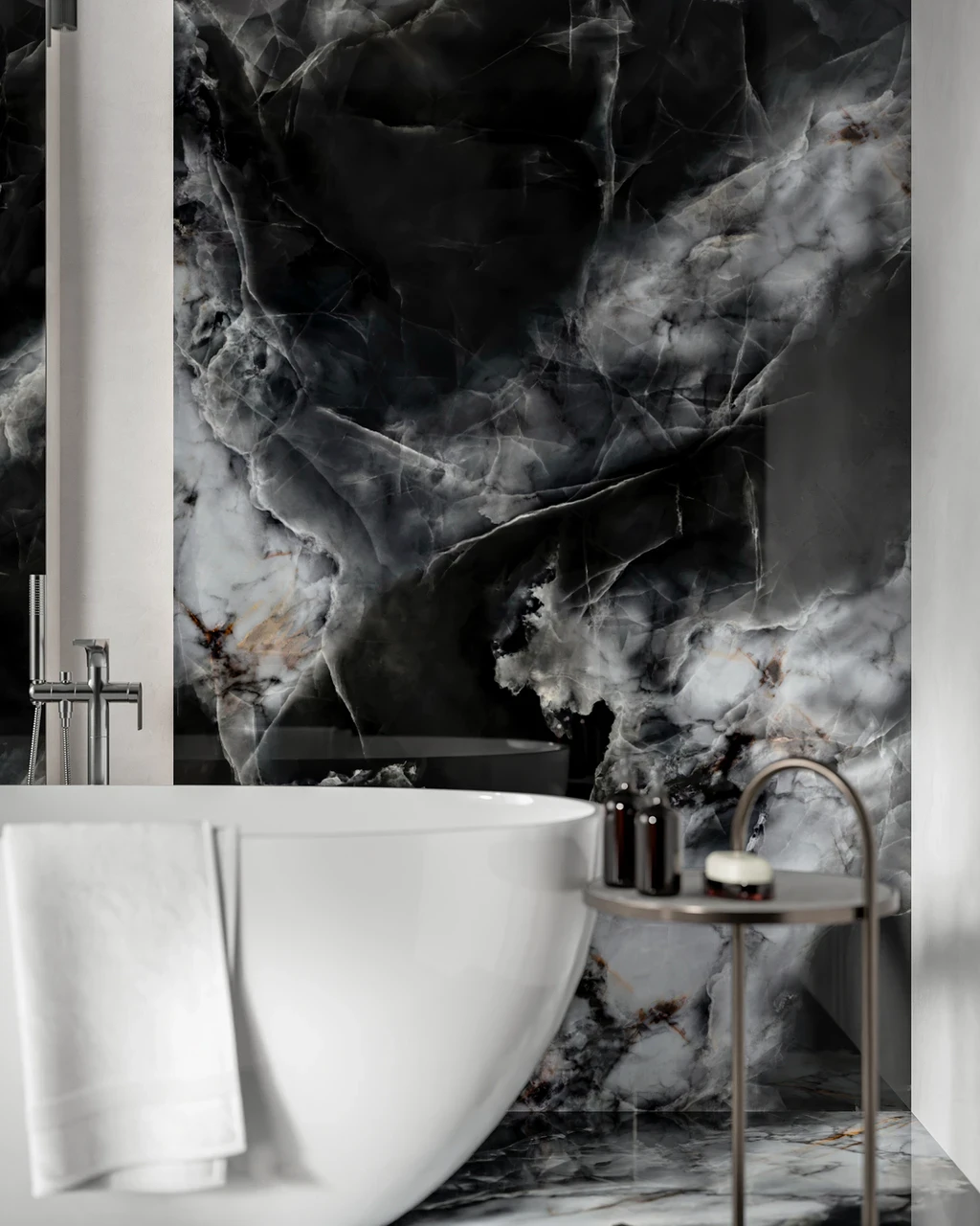 Плитка керамогранітна Calmness Black RECT 597x1197 Cerrad Плитка керамогранітна Calmness Black RECT 597x1197 Cerrad