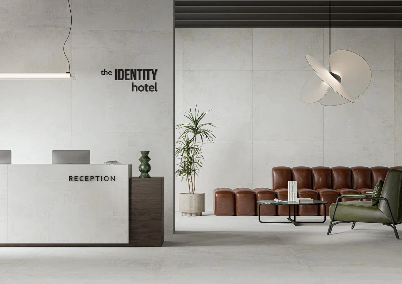 Плитка керамогранітна Identity Pearl RECT 597x1197x8 Cerrad Плитка керамогранітна Identity Pearl RECT 597x1197x8 Cerrad