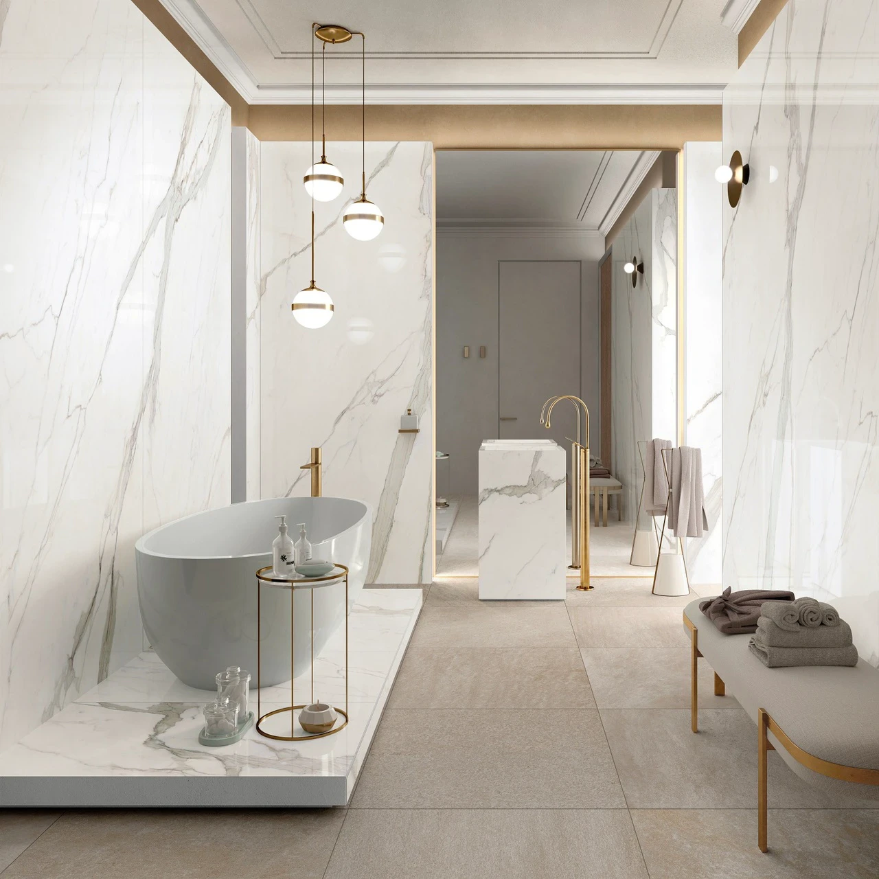 Плитка керамогранітна JL 02 Calacatta Select LUC SQ 800x800 Mirage Плитка керамогранітна JL 02 Calacatta Select LUC SQ 800x800 Mirage