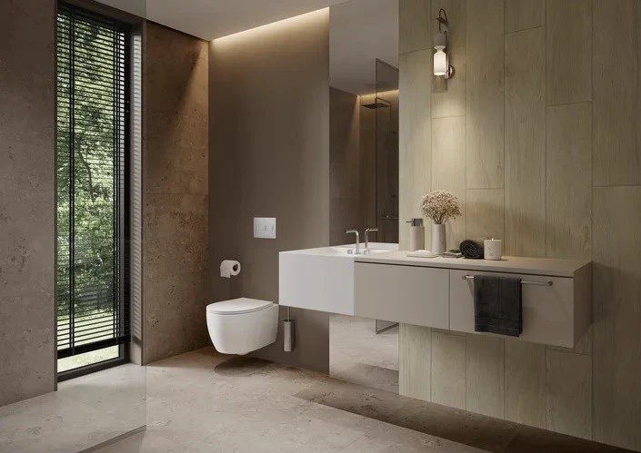 Плитка керамогранітна Freedust Taupe RECT MAT 598x598x8 Paradyz Плитка керамогранітна Freedust Taupe RECT MAT 598x598x8 Paradyz