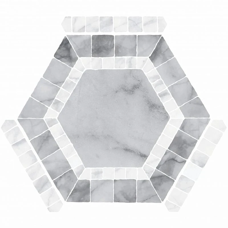 Плитка керамогранітна Ibiza Grey 220x250 Monopole