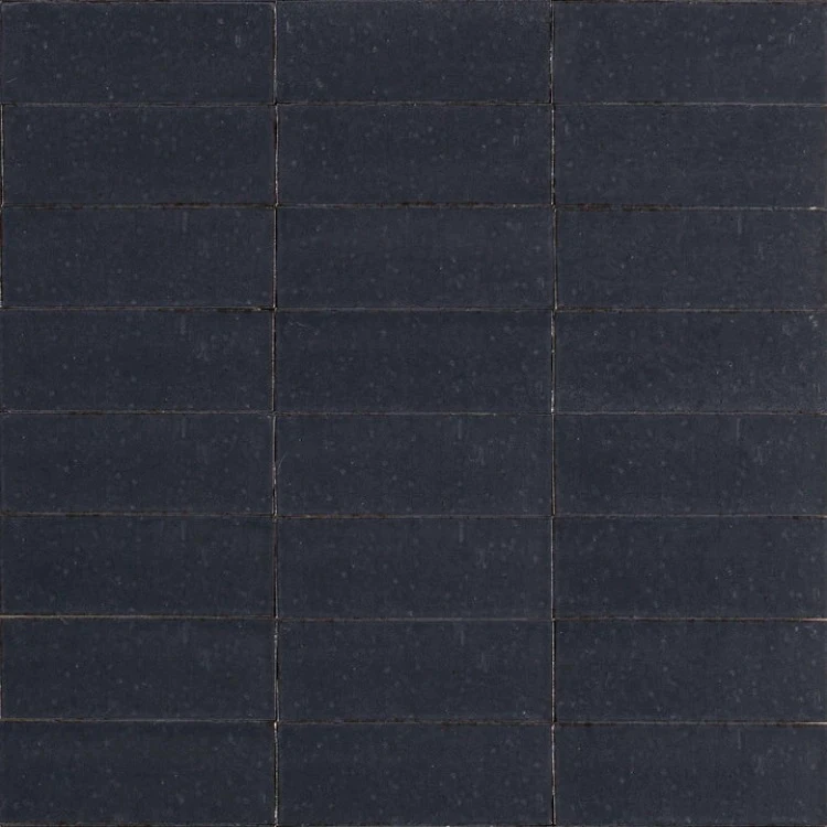 Плитка стінова RAF0 Glace Blu Notte GLOSSY 75x200 Ragno